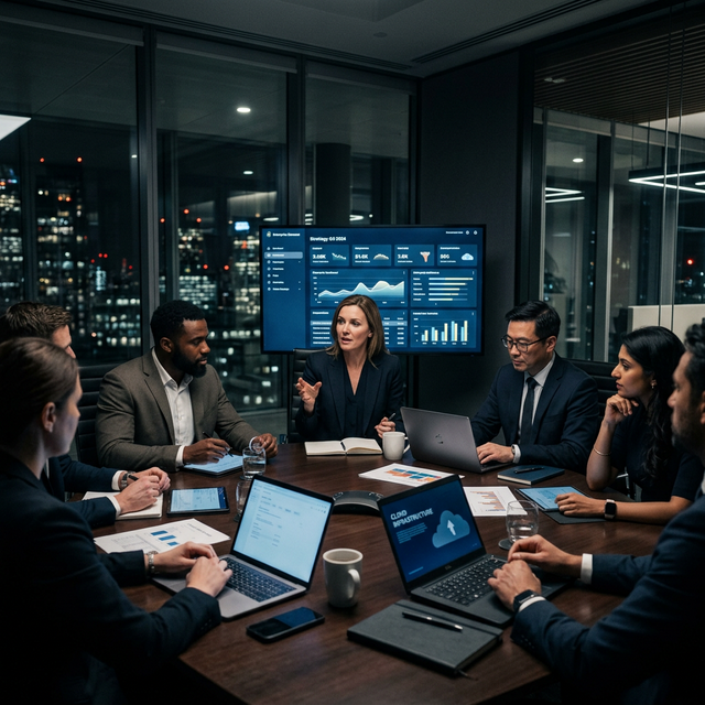 ACS Team Collaborating